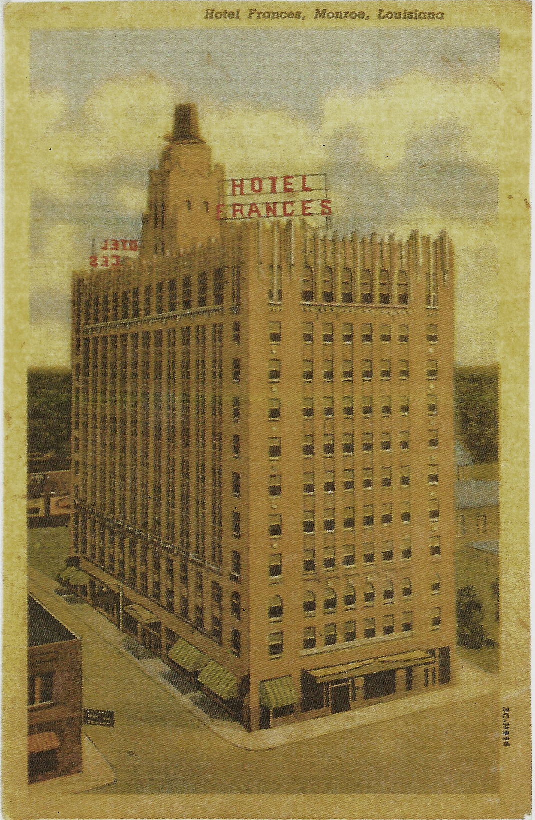 Hotel Frances Postcard 1